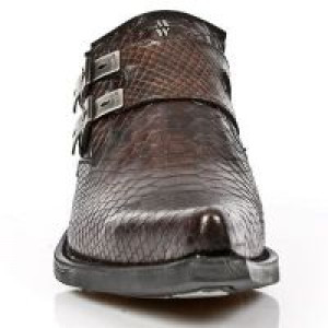  PITON MARRON, WEST NEGRO ACERO New Rock M.7934-S4 -  