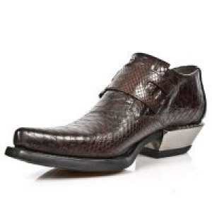  PITON MARRON, WEST NEGRO ACERO New Rock M.7934-S4 -  