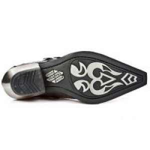  PITON MARRON, WEST NEGRO ACERO New Rock M.7934-S4 -  