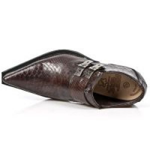  PITON MARRON, WEST NEGRO ACERO New Rock M.7934-S4 -  