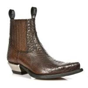 PITON MARRON, WEST NEGRO ACERO New Rock M.7953-S3 -  