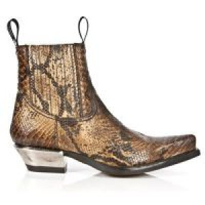  SNAKE CUERO, WEST NEGRO ACERO New Rock M.7953-S7 -  