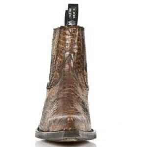  SNAKE CUERO, WEST NEGRO ACERO New Rock M.7953-S7 -  