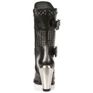  ITALI NEGRO, NOMADA NEGRO, BULL NEGRO TACON ACERO New Rock M.7983P-S1 -  