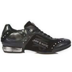  NOMADA NEGRO VELOUR NEGRO PULIK ACERO TPU SNOB ACE New Rock M.8425-S1 -  