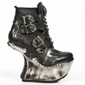    NOMADA NEGRO, PULIK ACERO, PLATF. EXTREME ACERO New Rock M.EXT011-S1 -  