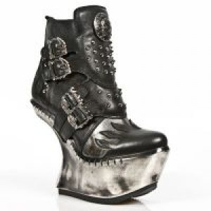    NOMADA NEGRO, PULIK ACERO, PLATF. EXTREME ACERO New Rock M.EXT011-S1 -  
