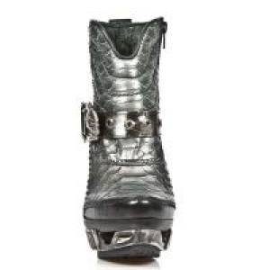  NOMADA NEGRO, SERPENTE MAKI-ACERO, PULIK ACERO New Rock M.MAG014-S1 -  