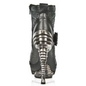  NOMADA NEGRO, SERPENTE MAKI-ACERO, PULIK ACERO New Rock M.MAG014-S1 -  