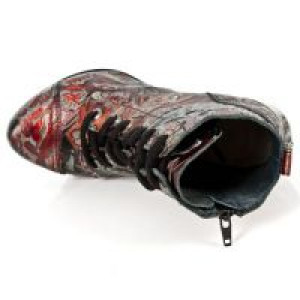  VINTAGE FLOWER ROJO, MAGNETO ACERO New Rock M.MAG016-S5 -  
