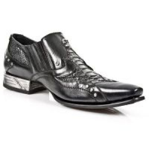  NOMADA NEGRO, PITON NEGRO, VIP-1 SUELA ACERO T AC New Rock M.NW118-S1 -  