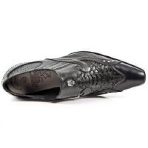  NOMADA NEGRO, PITON NEGRO, VIP-1 SUELA ACERO T AC New Rock M.NW118-S1 -  
