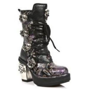  VINTAGE FLOWER LILA, ROCK NEGRO, PLATF. NRK SKULL -  2