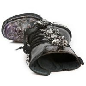  VINTAGE FLOWER LILA, ROCK NEGRO, PLATF. NRK SKULL -  7