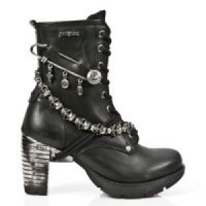  ITALI NEGRO, TRAIL NEGRO ACERO New Rock M.TR025-S1 -  