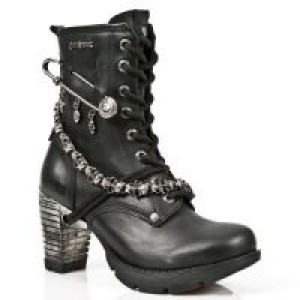  ITALI NEGRO, TRAIL NEGRO ACERO New Rock M.TR025-S1 -  