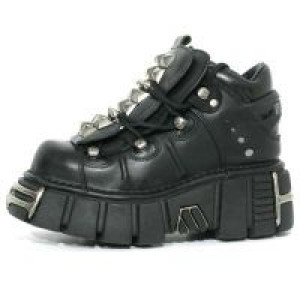  117 ITALI NEGRO NOMADA NEGRO TOWER NEGRO ACERO New Rock M.117-C2 -  