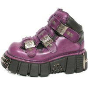  122 NOMADA LILA E ITALI NEGRO TOWER NEGRO ACERO New Rock M.122-C2 -  