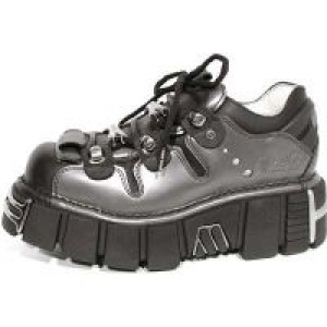  128 ITALI NEGRO ANTIC ACERO TOWER NEGRO ACERO New Rock M.128-C1 -  