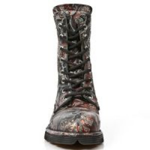  M.1423-S21 VINTAGE FLOWER ROJO, PLANING NEGRO SIN -  3