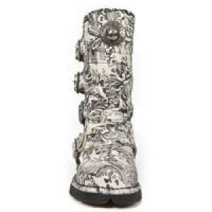  M.1471-S10 VINTAGE FLOWER CAMUFLAGE GRIS, PLANING NEGRO SIN -  3