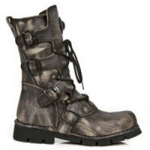  M.1473MTL-S1 VINTAGE ARA&#209;ADO NEGRO, PLANIING NEGRO SIN oxido New Rock M.1473MTL-S1 -  
