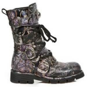  M.1473-S41 VINTAGE FLOWER LILA, PLANING NEGRO SIN COMFORT PL -  1