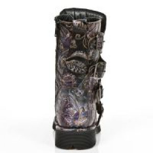  M.1473-S41 VINTAGE FLOWER LILA, PLANING NEGRO SIN COMFORT PL -  5