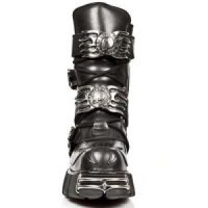  M.148-C1 ITALI NEGRO NOMADA NEGRO TOWER NEGRO ACERO ORIFICIO New Rock M.148-C1 -  