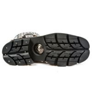  M.1621-R3 VINTAGE RASPADO ACERO REACTOR NEGRO TOBERAS OXIDO New Rock M.1621-R3 -  