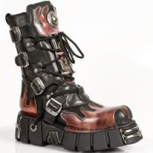  M.163-S11 ITALI NEGRO PULIK FUEGO TOWER NEGRO ACERO New Rock M.163-S11 -  