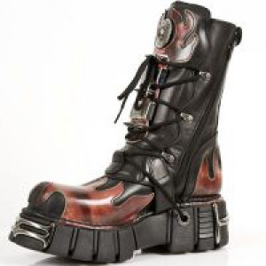  M.163-S11 ITALI NEGRO PULIK FUEGO TOWER NEGRO ACERO New Rock M.163-S11 -  