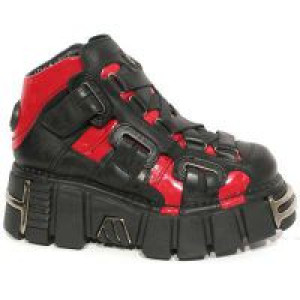  183 ITALI NEGRO CHAROL ROJO TOWER NEGRO ACERO New Rock M.183-C2 -  