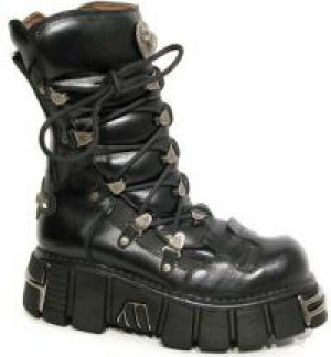 203 ITALI NEGRO NOMADA NEGRO TOWER NEGRO ACERO New Rock M.203-C3 -  