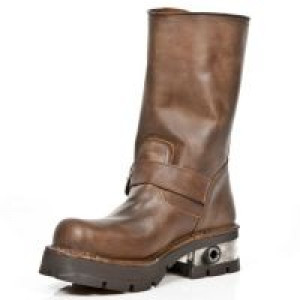  M.212-C5 ALASKA CUERO, PLANING MARRON NEW M3 ACERO New Rock M.212-C5 -  