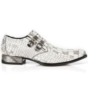  M.2246-C10 COCO TORREJON BLANCO VIP1 NEGRO TACON VIP ACERO New Rock M.2246-C10 -  