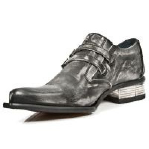  M.2246-S25 VINTAGE RASPADO NEGRO CUEROLITE GRAB SOL TACON M2 New Rock M.2246-S25 -  