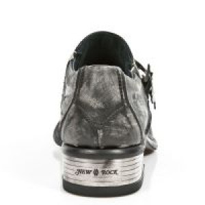  M.2246-S25 VINTAGE RASPADO NEGRO CUEROLITE GRAB SOL TACON M2 New Rock M.2246-S25 -  