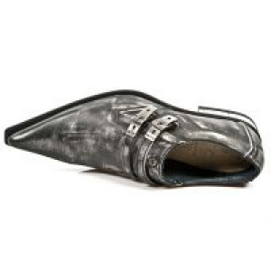  M.2246-S25 VINTAGE RASPADO NEGRO CUEROLITE GRAB SOL TACON M2 New Rock M.2246-S25 -  