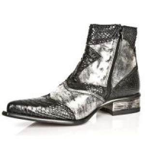  M.2283-C4 PITON NEGRO BOX PLAMANE SUELA SOL TACON M2 ACERO New Rock M.2283-C4 -  