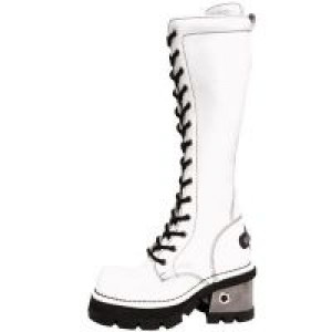  236 CHAROL ARRUGADO BLANCO PLANING NEGRO M8 ACERO New Rock M.236-C1 -  