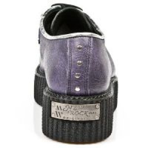  M.2416-C1 ARCILLA LILA ITALI NEGRO BOX PLANE CREEPER NEGRO  Email to a Friend  Review New Rock M.2416-C1 -  