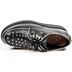  M.2416-C3 NOMADA NEGRO ITALI NEGRO BOX PLANE CREEPER NEGRO New Rock M.2416-C3 -  