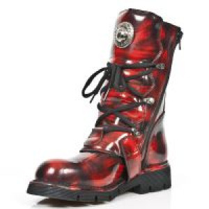  M.1473-C11 PULIK ROJO PLANING NEGRO SIN COMFORT PLUS New Rock M.1473-C11 -  