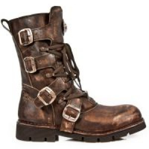  M.1473-C20 VINTAGE RASPADO MARRON PLANING MARRON SIN COMFORT New Rock M.1473-C20 -  