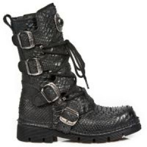  M.1473-C25 PITON RAW NEGRO PLANING NEGRO SIN COMFORT PLUS New Rock M.1473-C25 -  