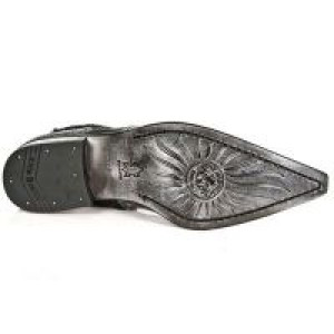  M.2283-R4 PITON NEGRO BOX PLAMANE SUELA SOL TACON M2 ACERO -  6