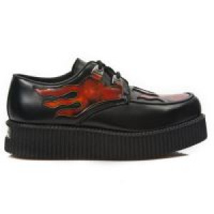  M.2400-R10 ANTIK NEGRO PULIK FUEGO CREEPERS NEGRO -  1