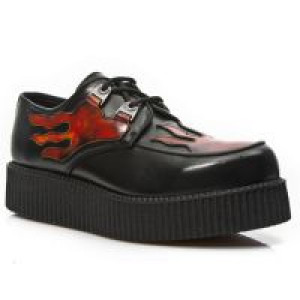  M.2400-R10 ANTIK NEGRO PULIK FUEGO CREEPERS NEGRO -  2
