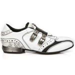  M.2715-C10 NAPA BLANCA ITALI NEGRO PITON BLANCO SNOB T ACERO -  1